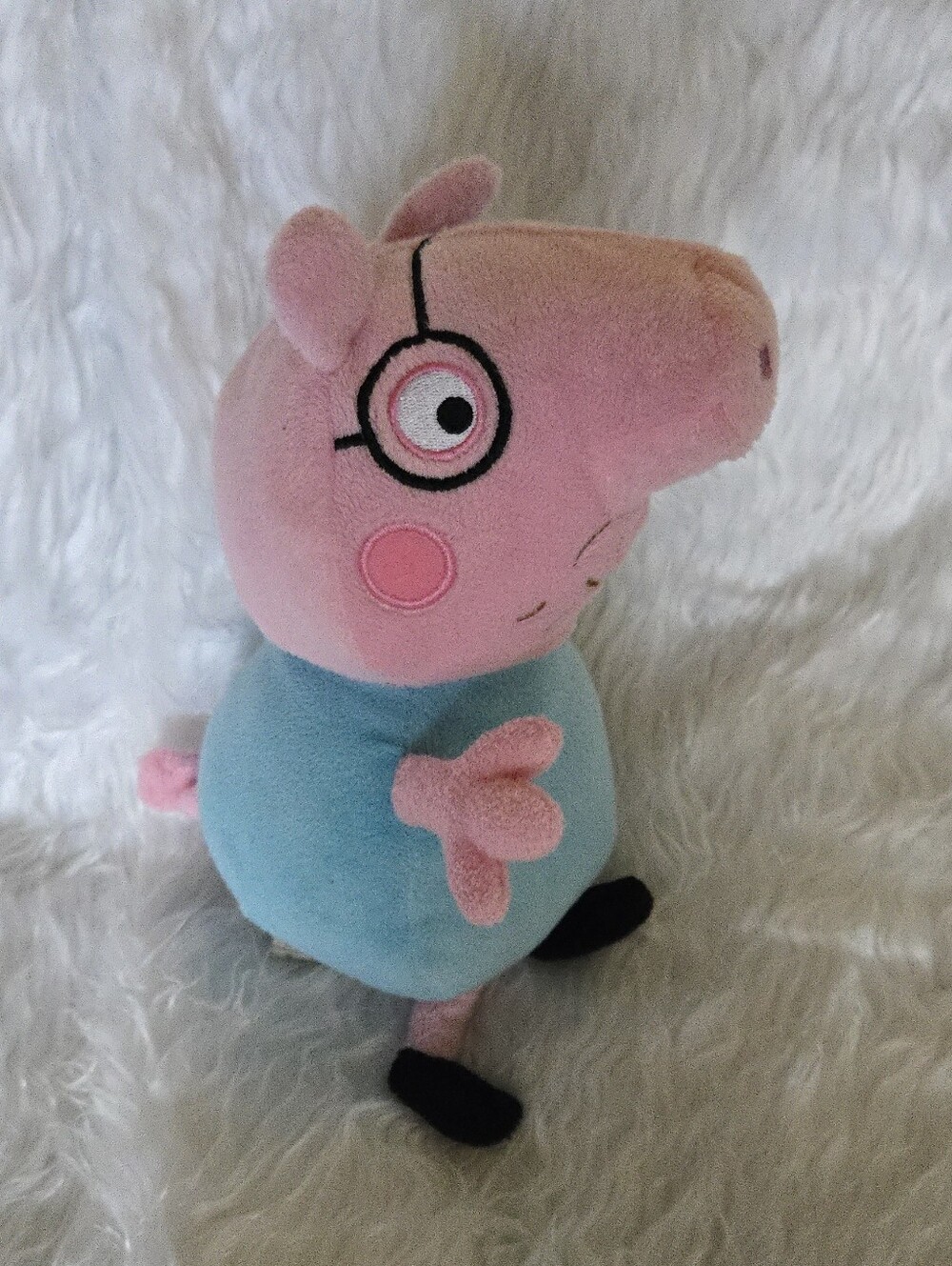 Daddy Pig 10" Plush From Peppa Pig Series Stuffed Plush Daddy Pig